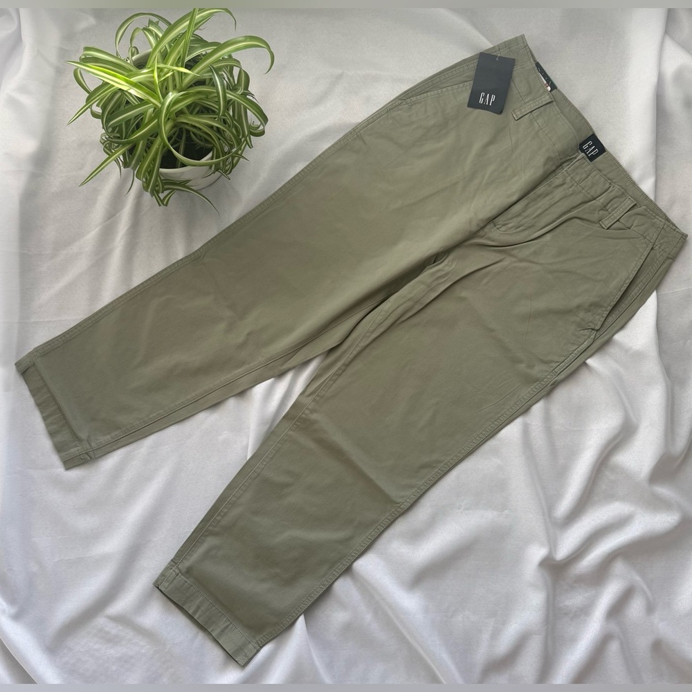 GAP Olive Women’s Slim Ankle Pants, size 12